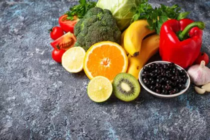 Foods rich in vitamin C. Healthy eating